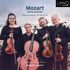 Engegårdkvartetten Mozart: Milanese Quartets K.155-160…(CD)