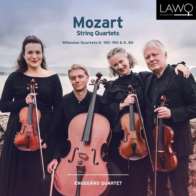 Engegårdkvartetten Mozart: Milanese Quartets K.155-160…(CD) 