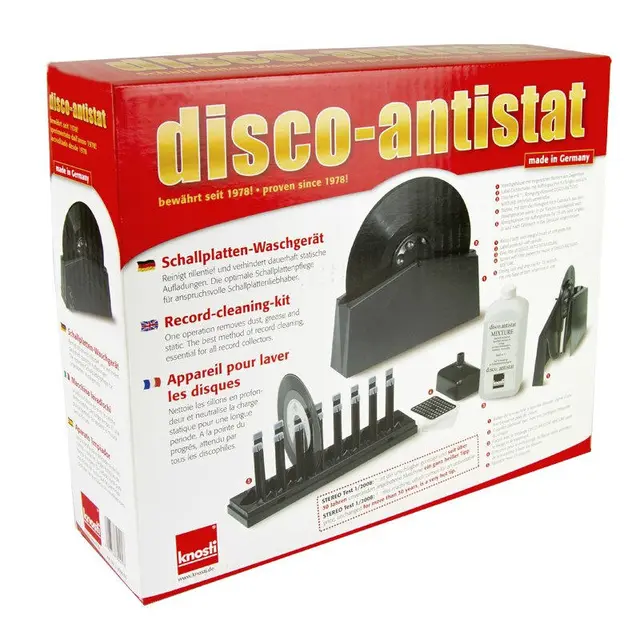 Knosti Disco-Antistat platerenser Manuell platevaskemaskin 