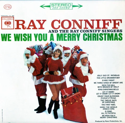 Ray Conniff We Wish You a Merry Christmas (LP) 