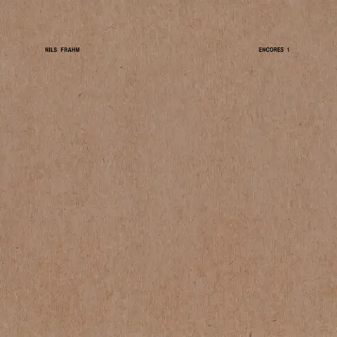 Nils Frahm Encores 1 (12") 