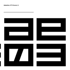 Autechre NTS Session 3 (3LP)