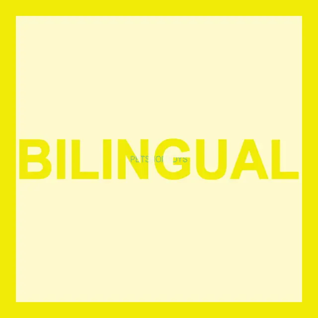 Pet Shop Boys Bilingual (LP) 