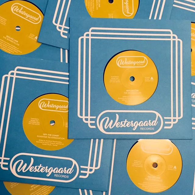 The Bonnevilles / Sunshine Reverberation Reflex Liar / Off the Coast (7") 