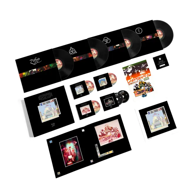 Led Zeppelin The Song Remains… - LTD (4LP+2CD+3DVD) 
