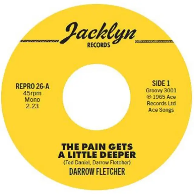Darrow Fletcher The Pain Gets A Little Deeper / My… (7") 