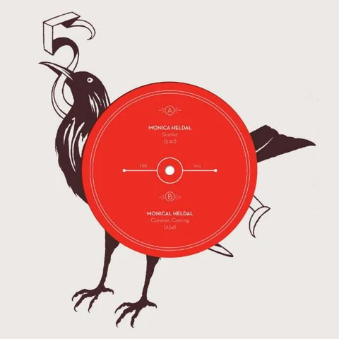 Monica Heldal Scarlet / Conman Coming (7'') 