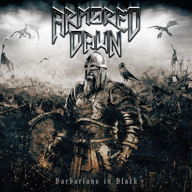 Armored Dawn Barbarians In Black (LP) 