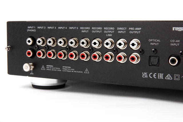 Rega Elicit Mk5, forsterker 2x105 watt, MM RIAA-trinn, D/A-konverter 