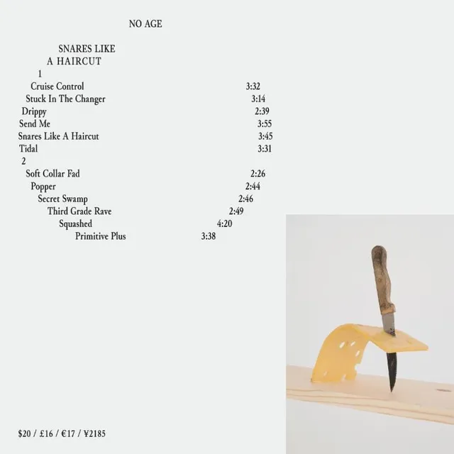 No Age Snares Like A Haircut (LP) 