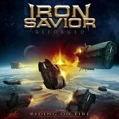 Iron Savior Reforged - Riding On Fire (2LP - BLÅ)