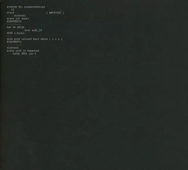 Aphex Twin Computer Controlled Acoustic… (CD) 