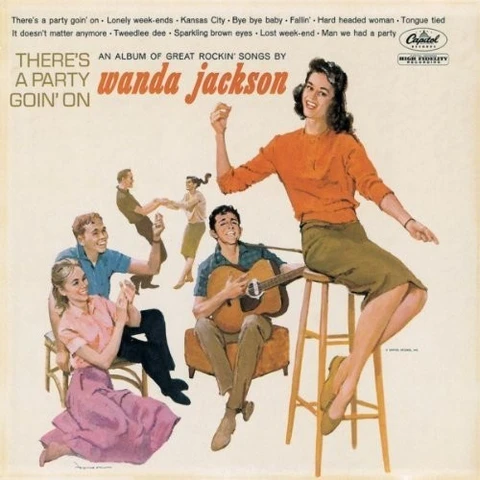 Wanda Jackson There's A Party Goin' On (LP) 
