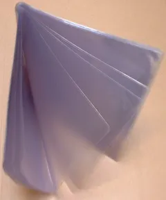 Plastcover for 7", gatefold, 1 stk PVC, utbrettcover, sveisesøm i kantene