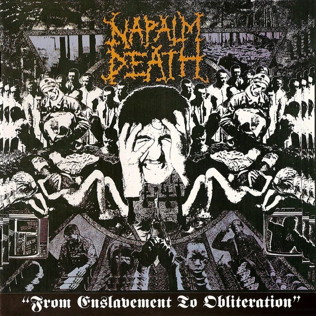 Napalm Death From Enslavement To Obliteration (LP) 