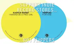 Temples/Kadhja Bonet Fortune / I Wanna Be A Free Girl (7")