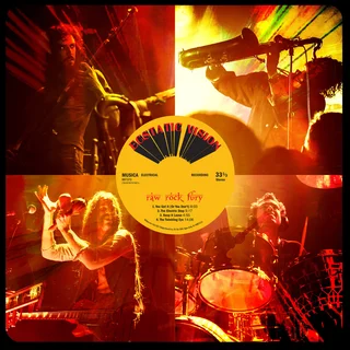 Ecstatic Vision Raw Rock Fury (LP)