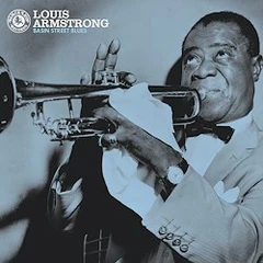Louis Armstrong Basin Street Blues (LP)