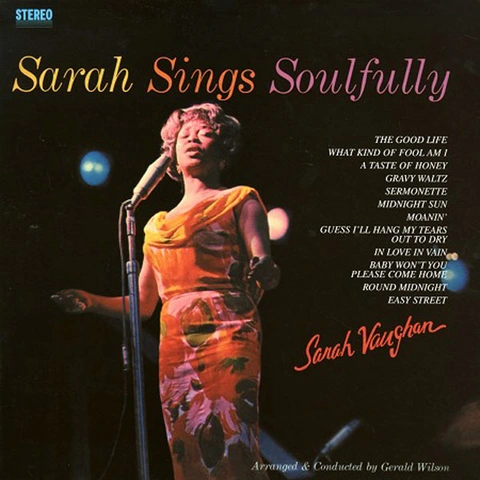 Sarah Vaughan Sarah Sings Soulfully (LP) 