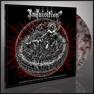 Inquisition Bloodshed Across the... (2LP-RØD/SVART)