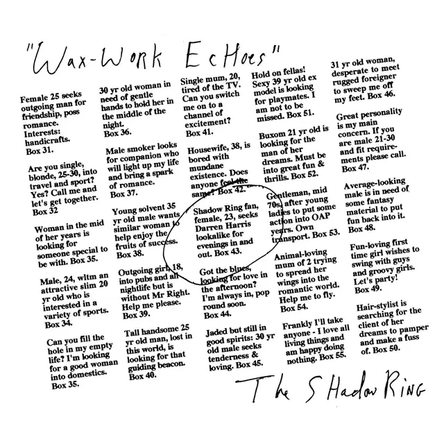 The Shadow Ring Wax-Work Echoes (LP) 