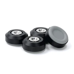 Dynavox Dual Absorber, parkettbeskyttere Med integrert demping, sett med 4 stk