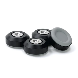 Dynavox Dual Absorber, parkettbeskyttere Med integrert demping, sett med 4 stk