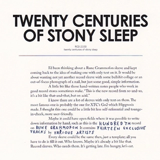Diverse Artister Twenty Centuries Of Stony Sleep (2LP) 