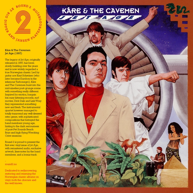 Kåre & The Cavemen Jet Age (2LP) 