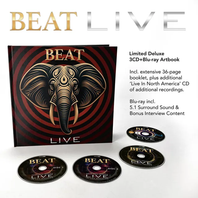 Beat Neon Heat Disease Live In Los… (3CD+BD) 