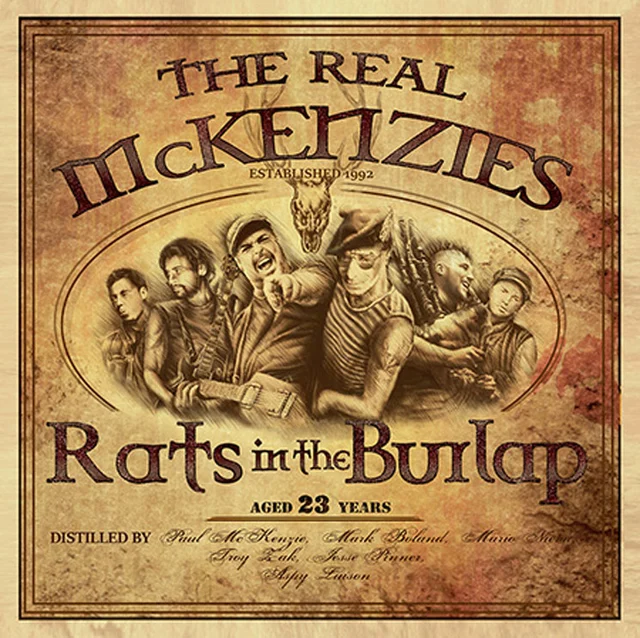 Real McKenzies Rats in the Burlap (LP) 