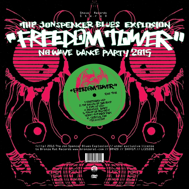 Jon Spencer Blues Explosion Freedom Tower - No Wave Dance Party (LP) 