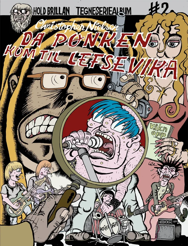 Christopher Nielsen Da pønken kom til Lefsevika (BOK) 