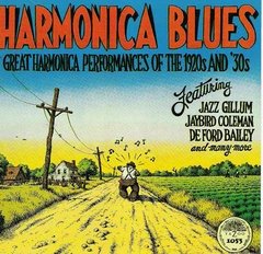 Diverse artister Harmonica Blues (LP)