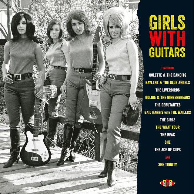 Diverse artister Girls With Guitars (LP) 