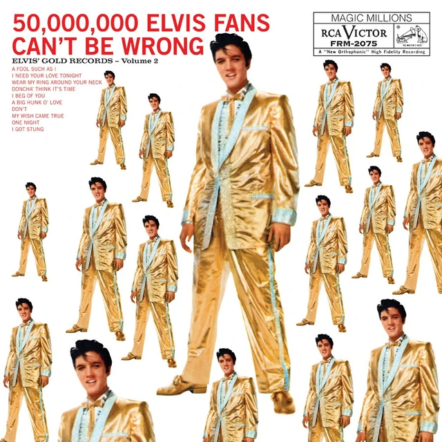 Elvis Presley Gold Records Volume 2 (LP) 