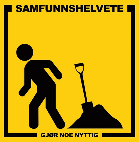 Samfunnshelvete Gjør noe nyttig (LP) 