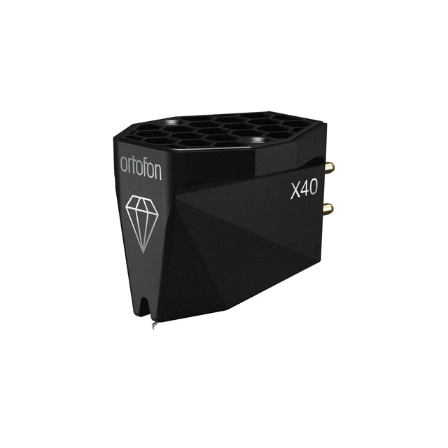 Ortofon MC X40, MC-pickup Nude Shibata slipning, 0,4 mV output 