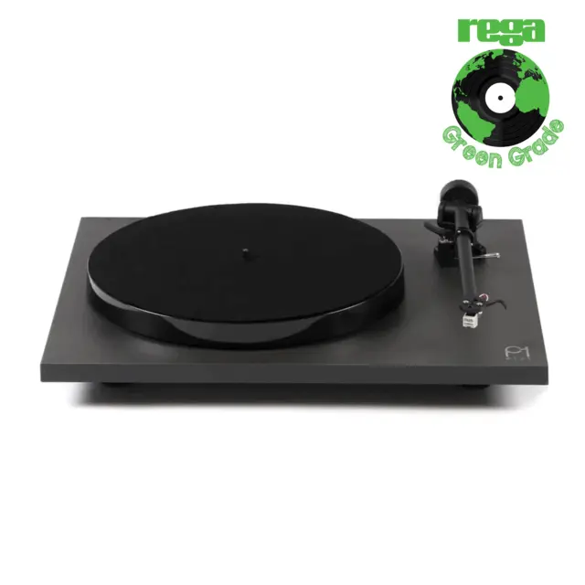 Rega Planar 1 Plus Eco Deck, RIAA Green Grade, Carbon pickup, RB110 arm 