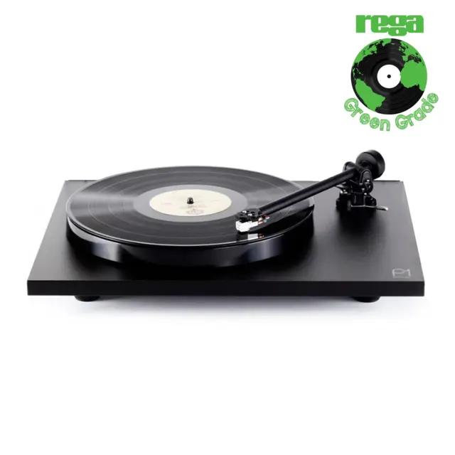 Rega Planar 1 Eco Deck, platespiller Green Grade, Carbon pickup, RB110 arm 