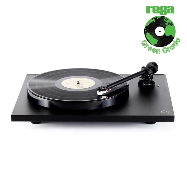 Rega Planar 1 Eco Deck, platespiller Green Grade, Carbon pickup, RB110 arm 