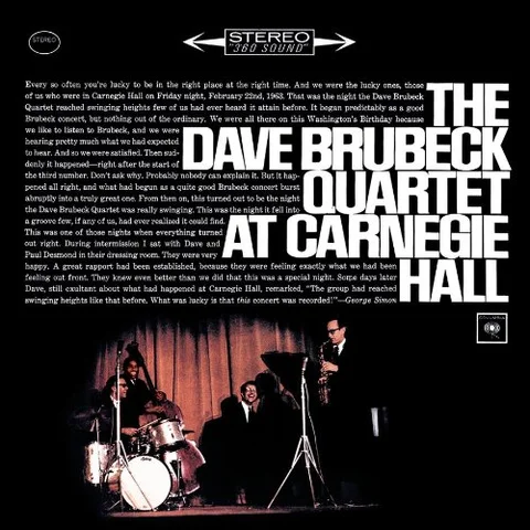 Dave Brubeck At Carnegie Hall (2LP) 