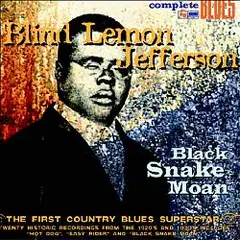 Blind Lemon Jefferson Black Snake Moan (LP)