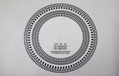 Protractor / Strobedisk Mal for montering av pickup 