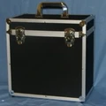 Platekoffert LP / 12" Svart Plass til ca. 50 plater