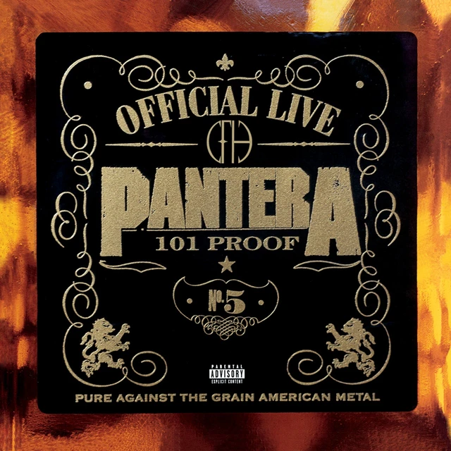 Pantera Official Live: 101 Proof (2LP) 