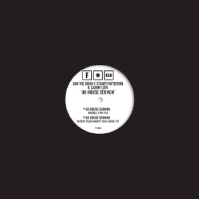 Dan The Drum x Stuart Patterson UK House Sermon (12") 
