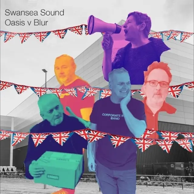 Swansea Sound Oasis v Blur/Pacio'r Fan - LTD (7") 