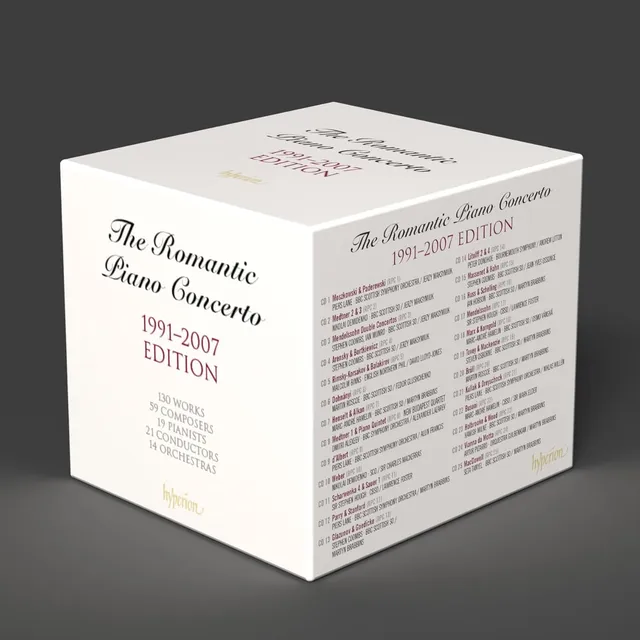 Diverse Artister The Romantic Piano Concerto… (50CD) 