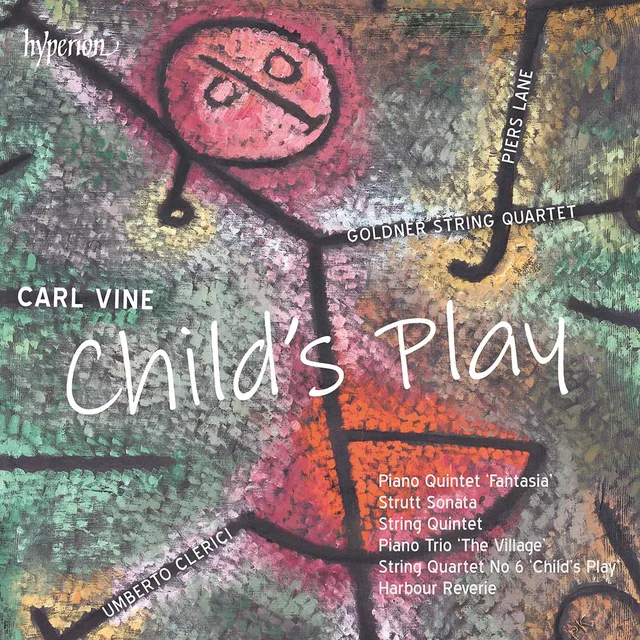 Goldner String Quartet Vine: Child's Play, Piano Quintet… (2CD) 